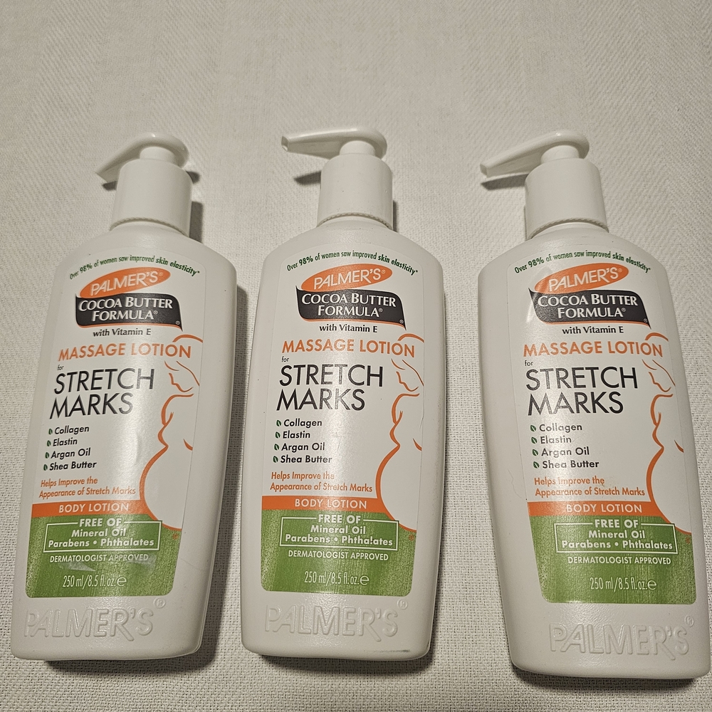 3 Pack,Palmer's Cocoa Butter Formula Massage Lotion for Stretch Marks NEW‎